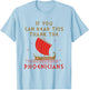 If You Can Read This Thank the Phoenicians Funny Alphabet T-Shirt - T-Shirt | Light Blue