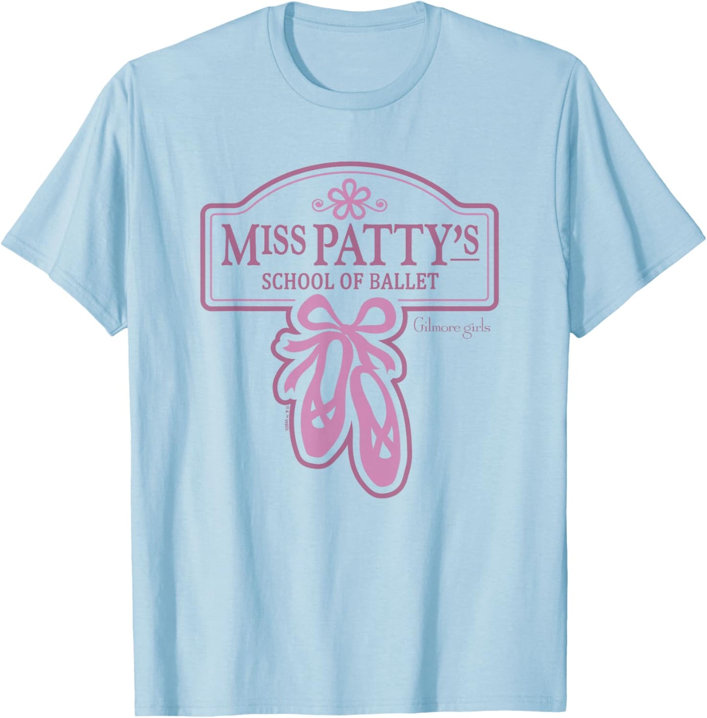 Gilmore Girls Miss Patty's School of Ballet T-Shirt - T-Shirt | Light Blue