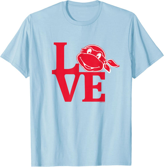 Teenage Mutant Ninja Turtles Valentine's Day LOVE T-Shirt - T-Shirt | Light Blue