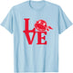 Teenage Mutant Ninja Turtles Valentine's Day LOVE T-Shirt - T-Shirt | Light Blue
