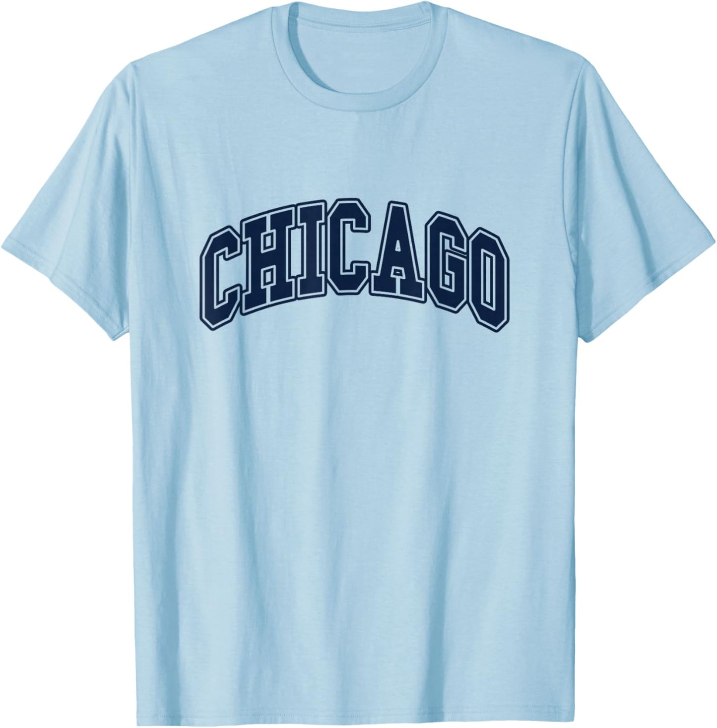 CHICAGO - Throwback Design - Classic T-Shirt - T-Shirt | Light Blue