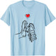 Madagascar Frog Cockroach with Hand T-Shirt - T-Shirt | Light Blue