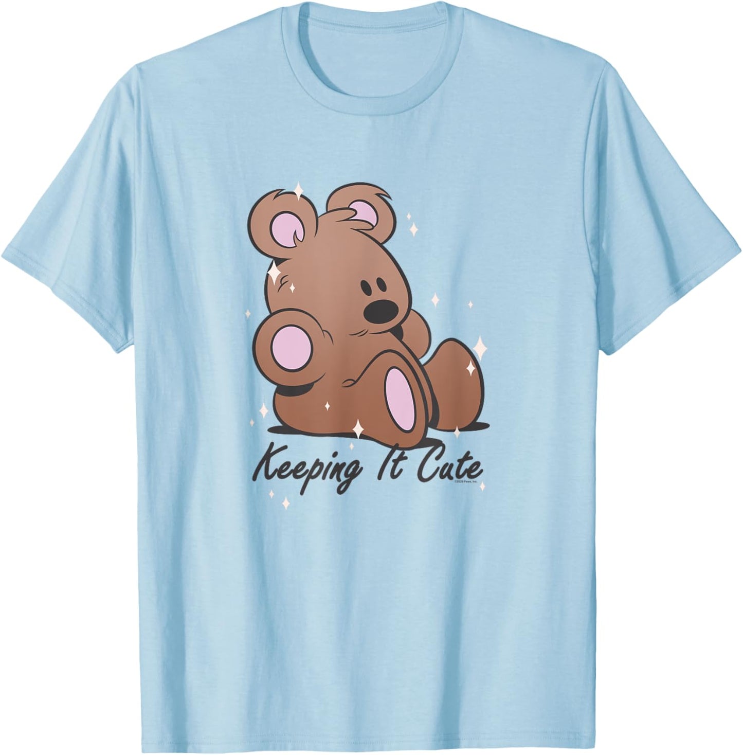 Garfield Pooky Keeping It Cute T-Shirt - T-Shirt | Light Blue
