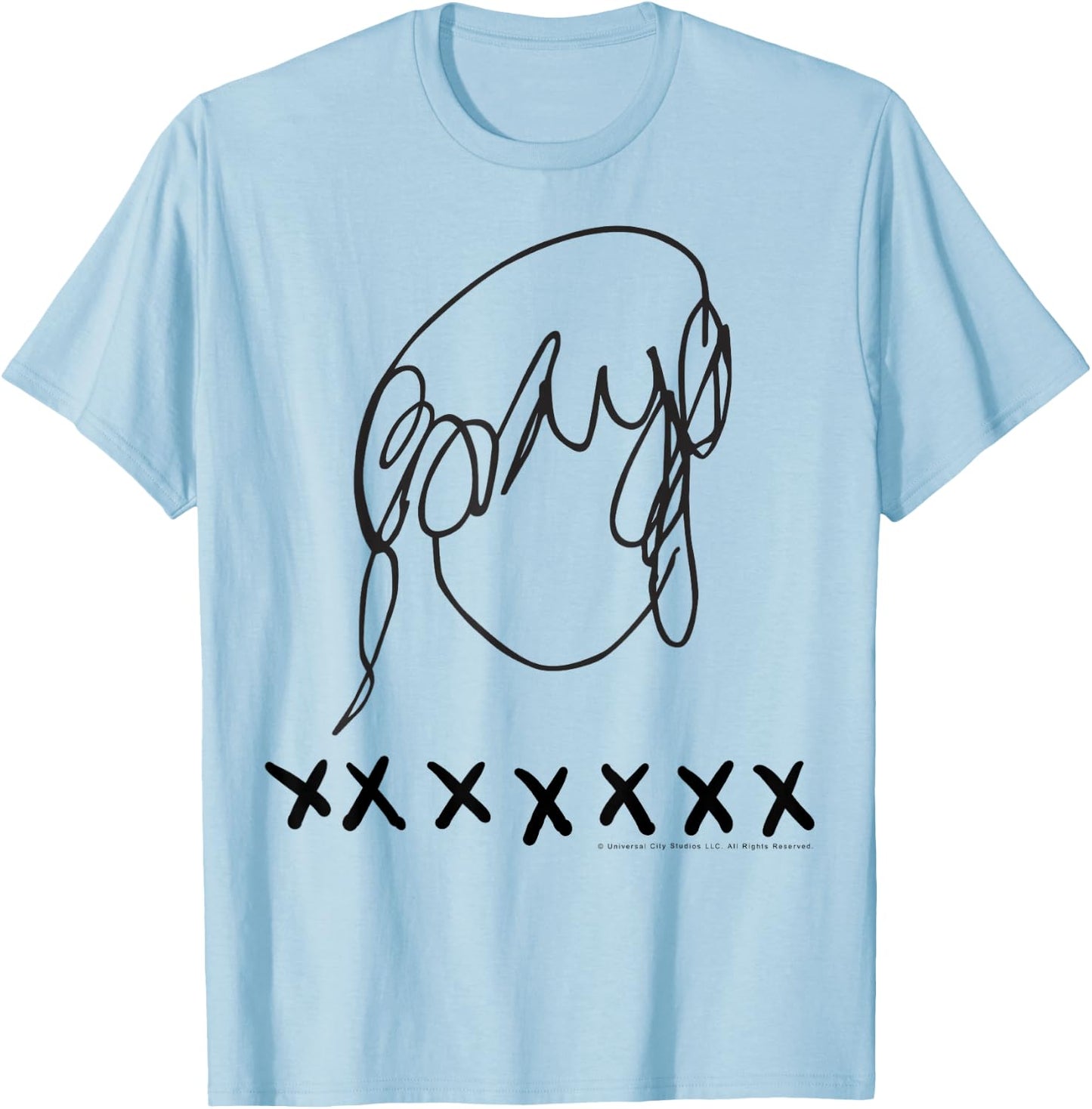 Scott Pilgrim Vs. The World Seven Evil Exes T-Shirt - T-Shirt | Light Blue