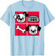 101 Dalmatians - Puppy Grid T-Shirt - T-Shirt | Light Blue