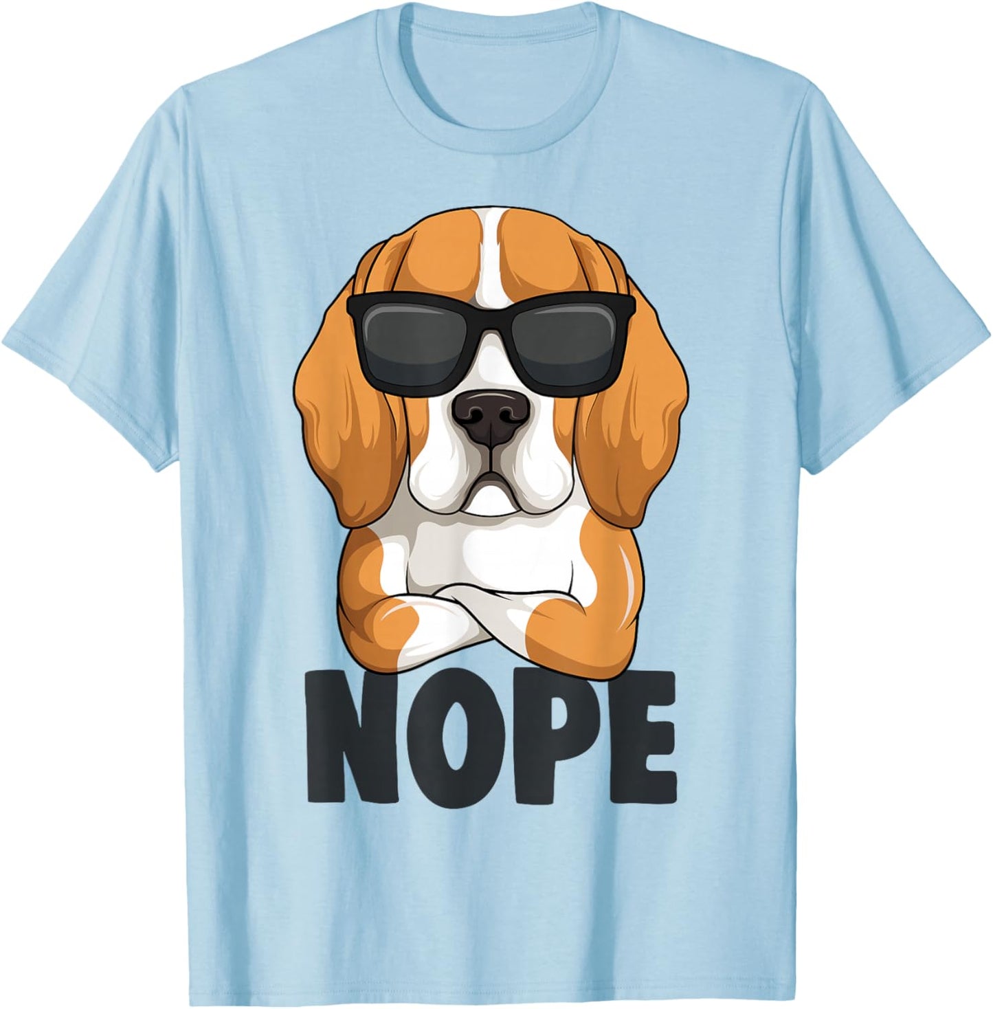 Beagle Dog Children Boys Women T-Shirt - T-Shirt | Light Blue