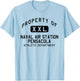 Property of Naval Air Station Pensacola Athletic Department T-Shirt - T-Shirt | Light Blue