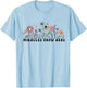 Fertility Nurse Fertility Clinic Worker Miracles Grow Here F T-Shirt - T-Shirt | Light Blue