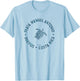 JCombs: Playa Manuel Antonio Sea Turtle (Distressed) T-Shirt - T-Shirt | Light Blue