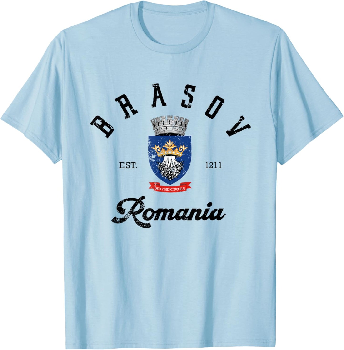 Brasov Romania Brasov vacation Romania Girls Trip T-Shirt - T-Shirt | Light Blue