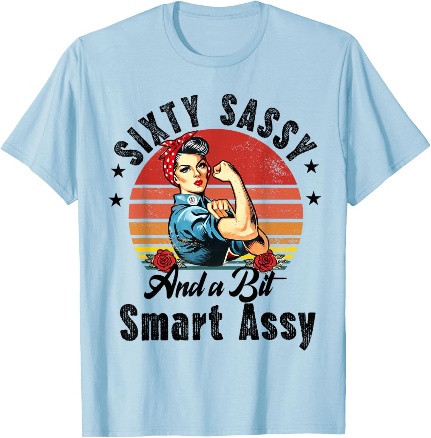 Women Mom T-Shirt - T-Shirt | Light Blue