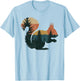 Squirrel Hunting Hiking Outdoor Camping Forest Men Women T-Shirt - T-Shirt | Light Blue
