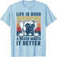 Boxer Dog Gifts Women Boxer Dog Dad Mom Small T-Shirt - T-Shirt | Light Blue