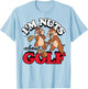 Chip 'N Dale Rescue Rangers - I'm Nuts About Golf T-Shirt - T-Shirt | Light Blue