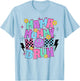 Retro Groovy Mama Mommy Mom Bruh Mothers Day 2024 T-Shirt - T-Shirt | Light Blue