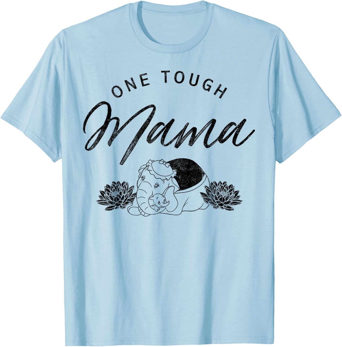 Disney Dumbo One Tough Mama T-Shirt - T-Shirt | Light Blue