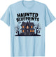 Haunted Blueprints Ghostly House Architect Halloween T-Shirt - T-Shirt | Light Blue