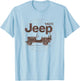 Jeep Willys Vintage Star T-Shirt - T-Shirt | Light Blue