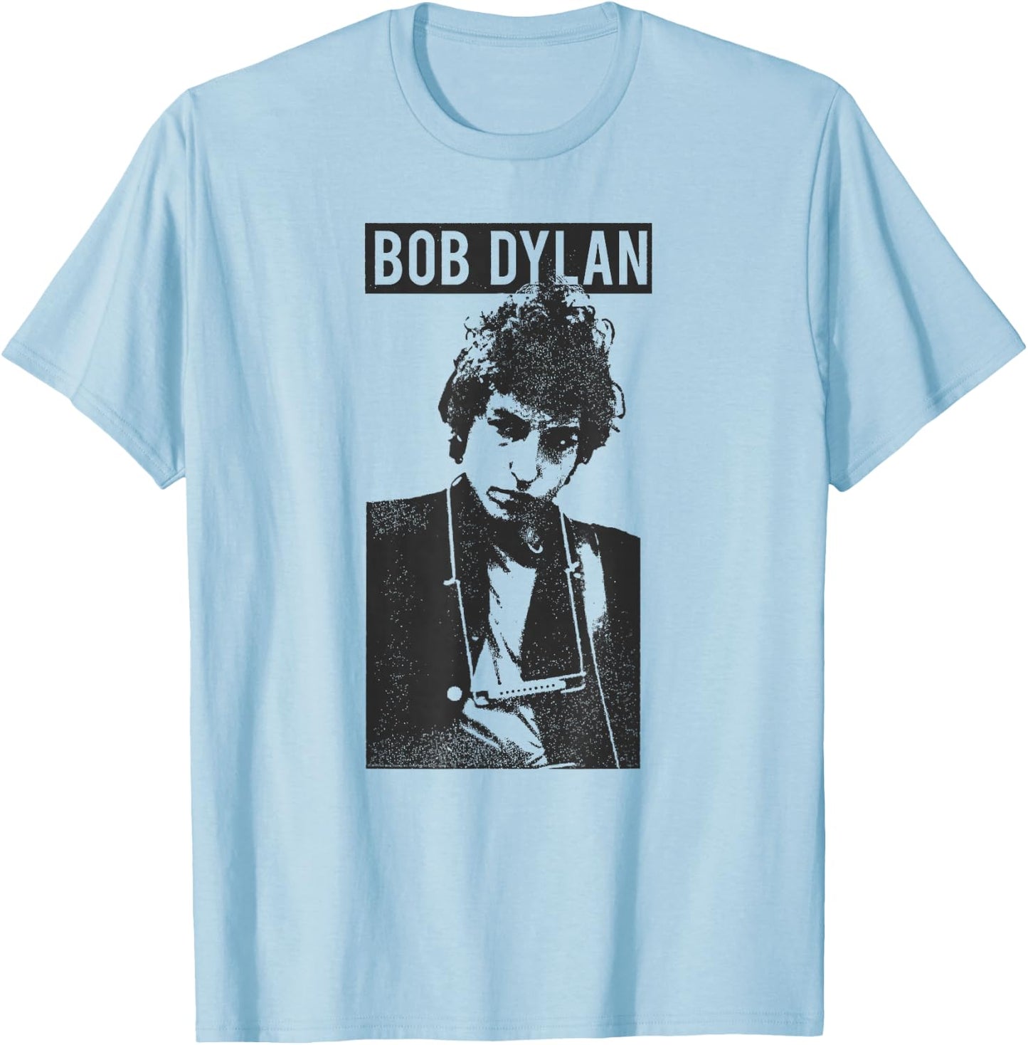 Bob Dylan - Harmony 60s (black) T-Shirt - T-Shirt | Light Blue