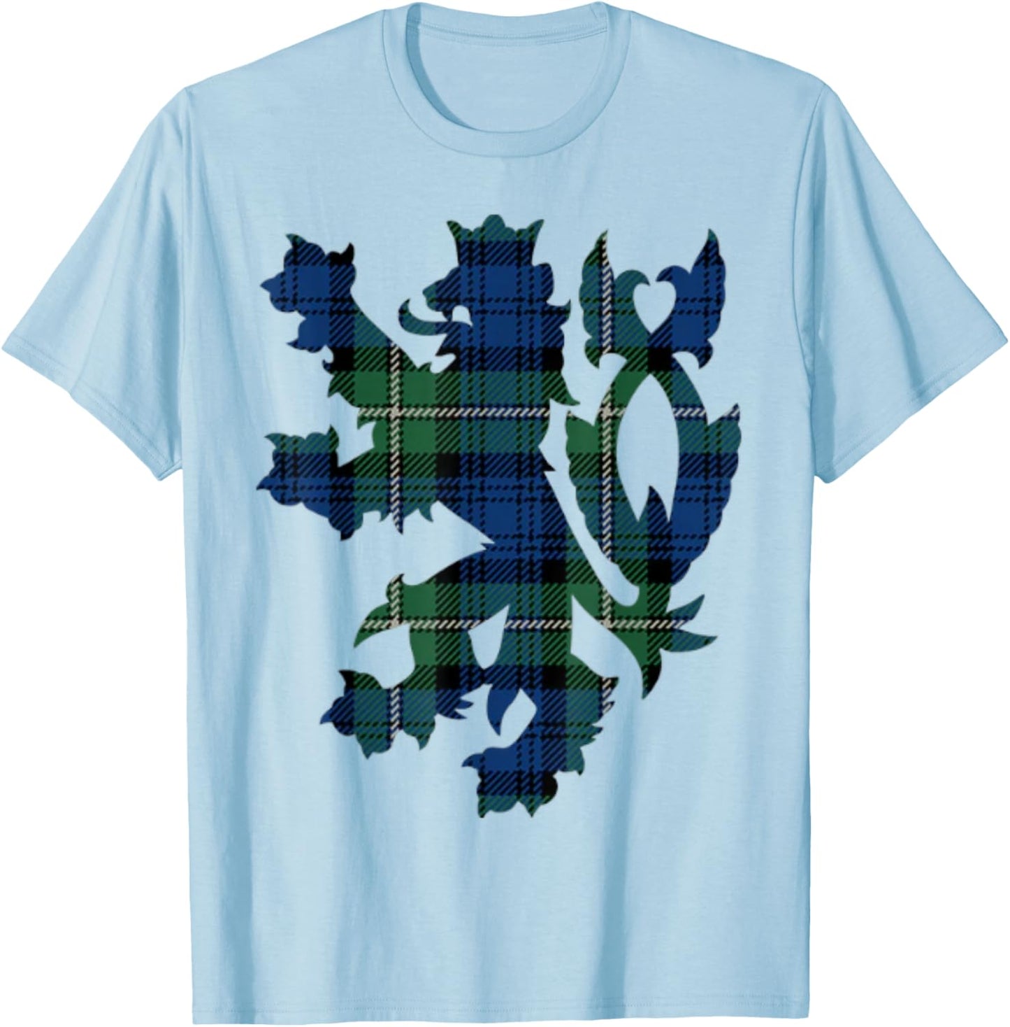 Clan Forbes Tartan Scottish Family Name Scotland Pride T-Shirt - T-Shirt | Light Blue