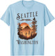 Seattle T-Shirt - T-Shirt | Light Blue