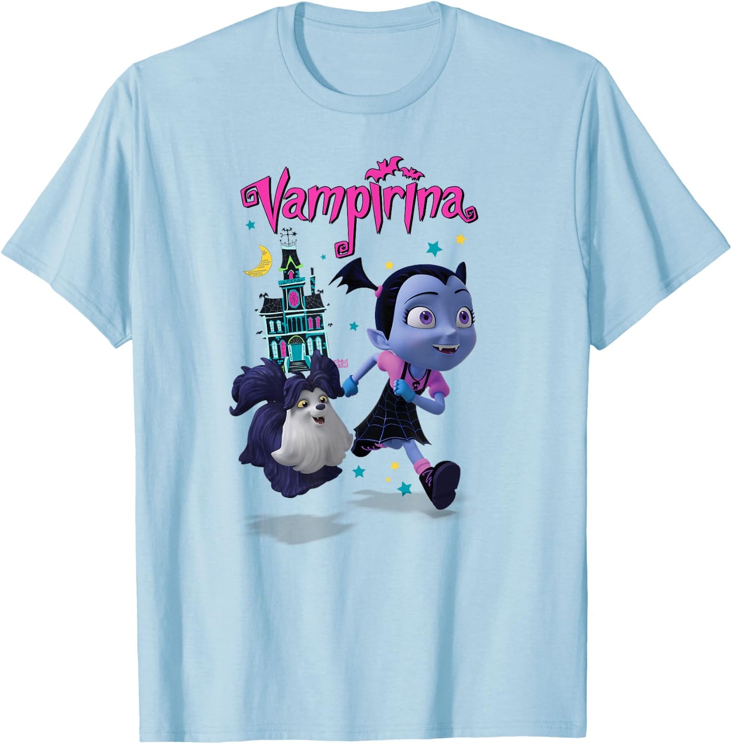 Disney - Vampirina Vampirina Poster T-Shirt - T-Shirt | Light Blue