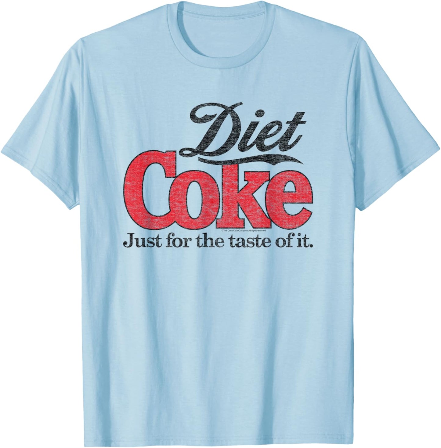 Coca-Cola - Diet Coke Retro Logo T-Shirt - T-Shirt | Light Blue