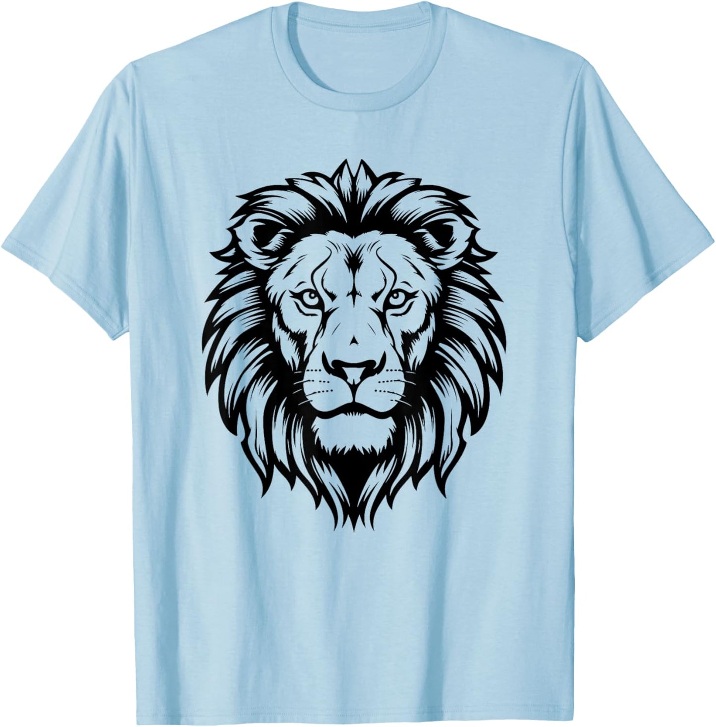 Oranje Löwen Gesicht Niederlande Holland T-Shirt - T-Shirt | Light Blue