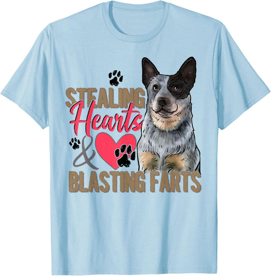 Blue Heeler Lover Blue Heeler Dog Blue Heeler Owner T-Shirt - T-Shirt | Light Blue