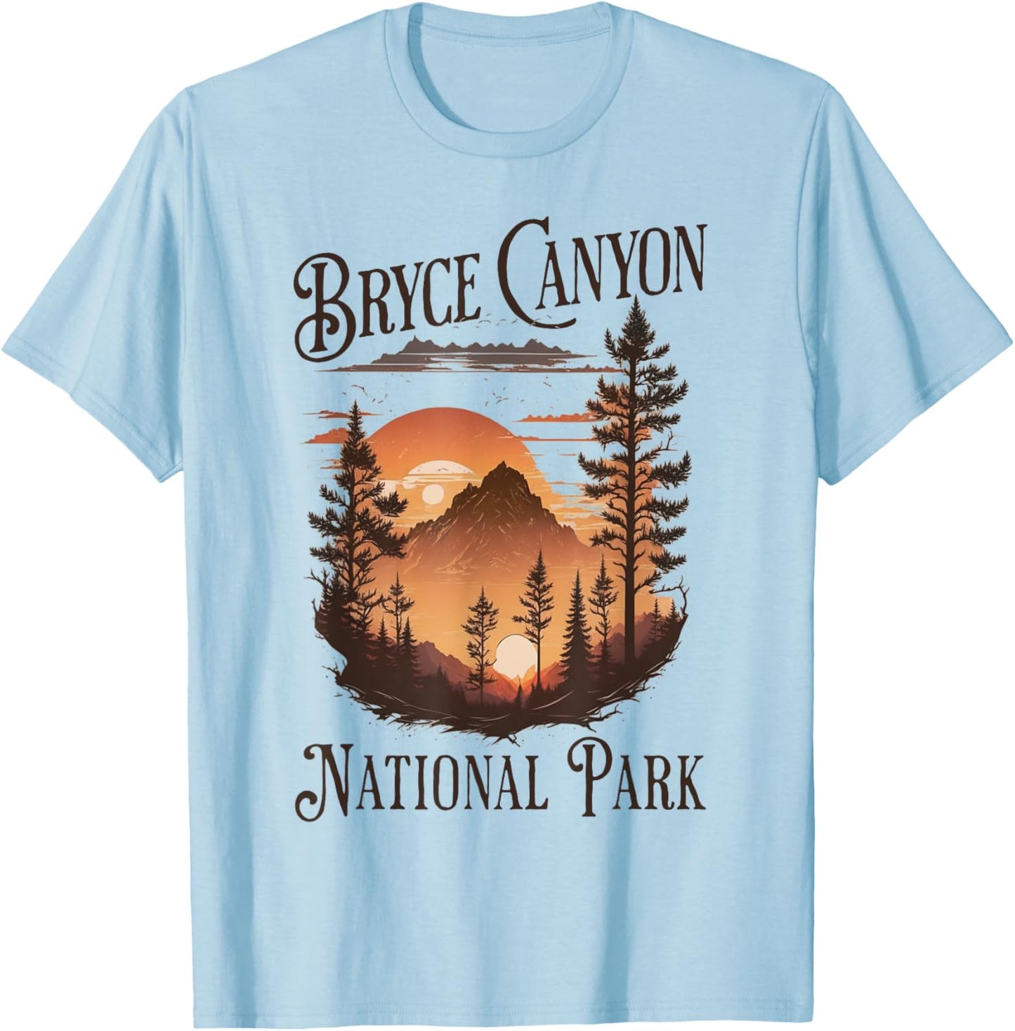 Bryce Canyon National Park T-Shirt - T-Shirt | Light Blue