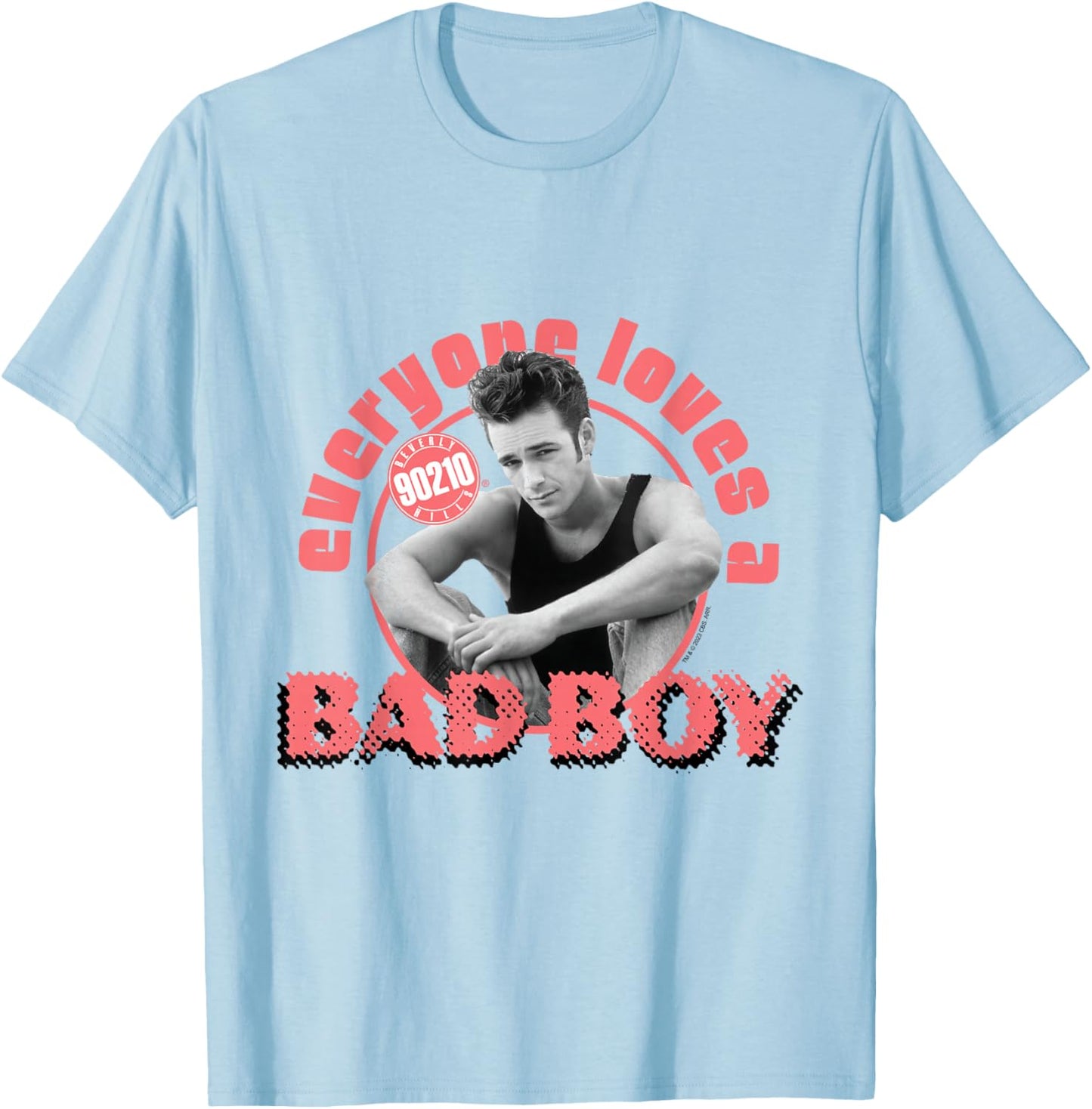 Beverly Hills 90210 - Dylan Bad Boy T-Shirt - T-Shirt | Light Blue