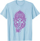 Ganesh Symbol Yoga Hindu Men Women Meditation T-Shirt - T-Shirt | Light Blue
