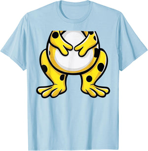 Panamanian Frog Costume Golden Toad Kids Frog Halloween T-Shirt - T-Shirt | Light Blue