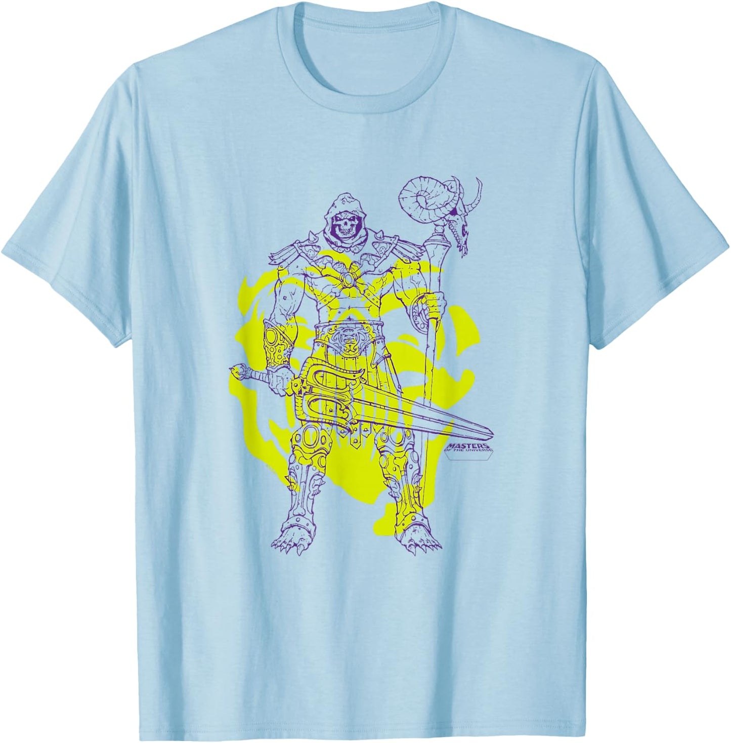 Masters of The Universe - Skeletor T-Shirt - T-Shirt | Light Blue