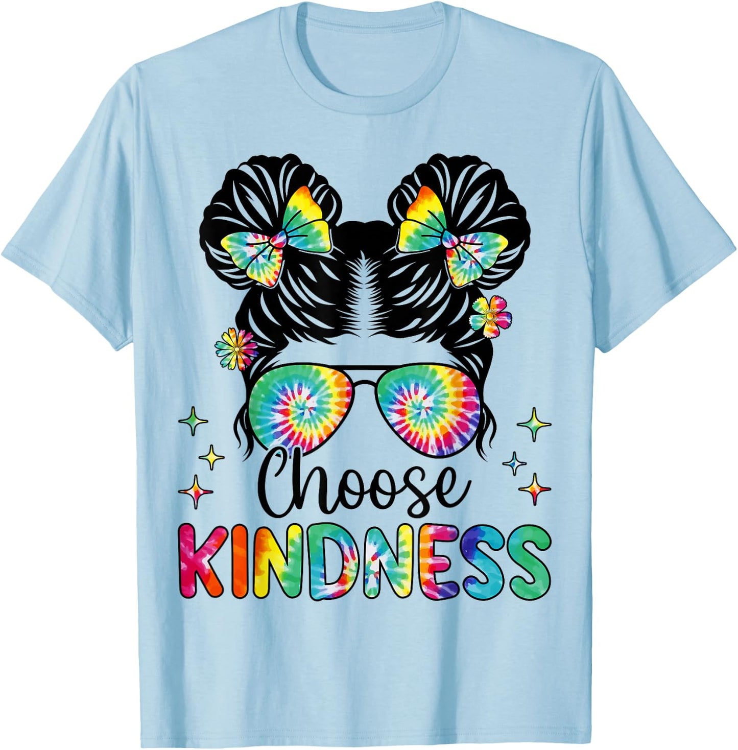 Unity Day Orange Anti Bullying Choose Kindness Girls T-Shirt - T-Shirt | Light Blue