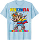 Venezuela Dabbing Girl Hispanic Heritage Celebration for Kid T-Shirt - T-Shirt | Light Blue
