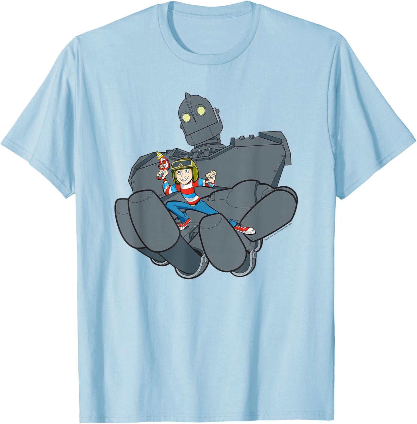 The Iron Giant Iron Hand T-Shirt - T-Shirt | Light Blue