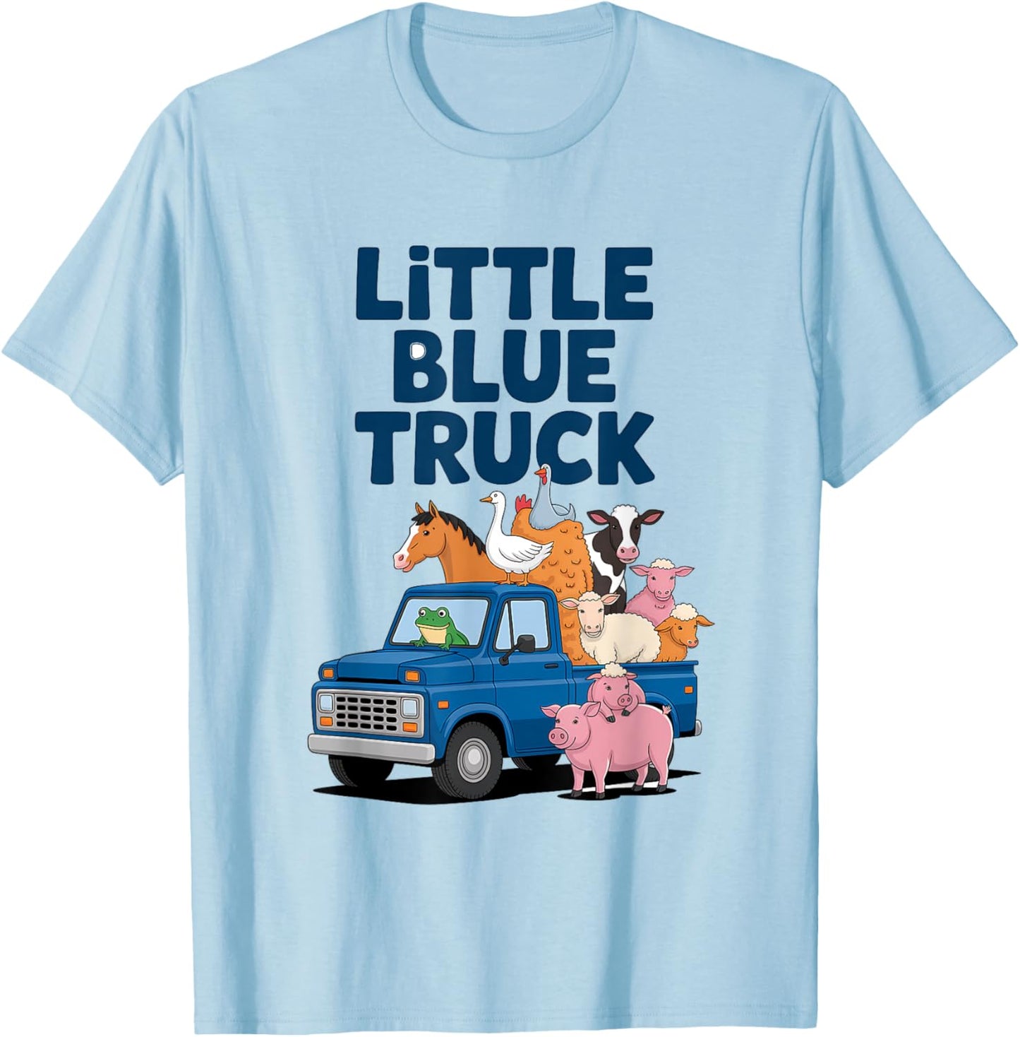 Little Blue Truck Shirt Toddler Animals Little Blue Truck T-Shirt - T-Shirt | Light Blue