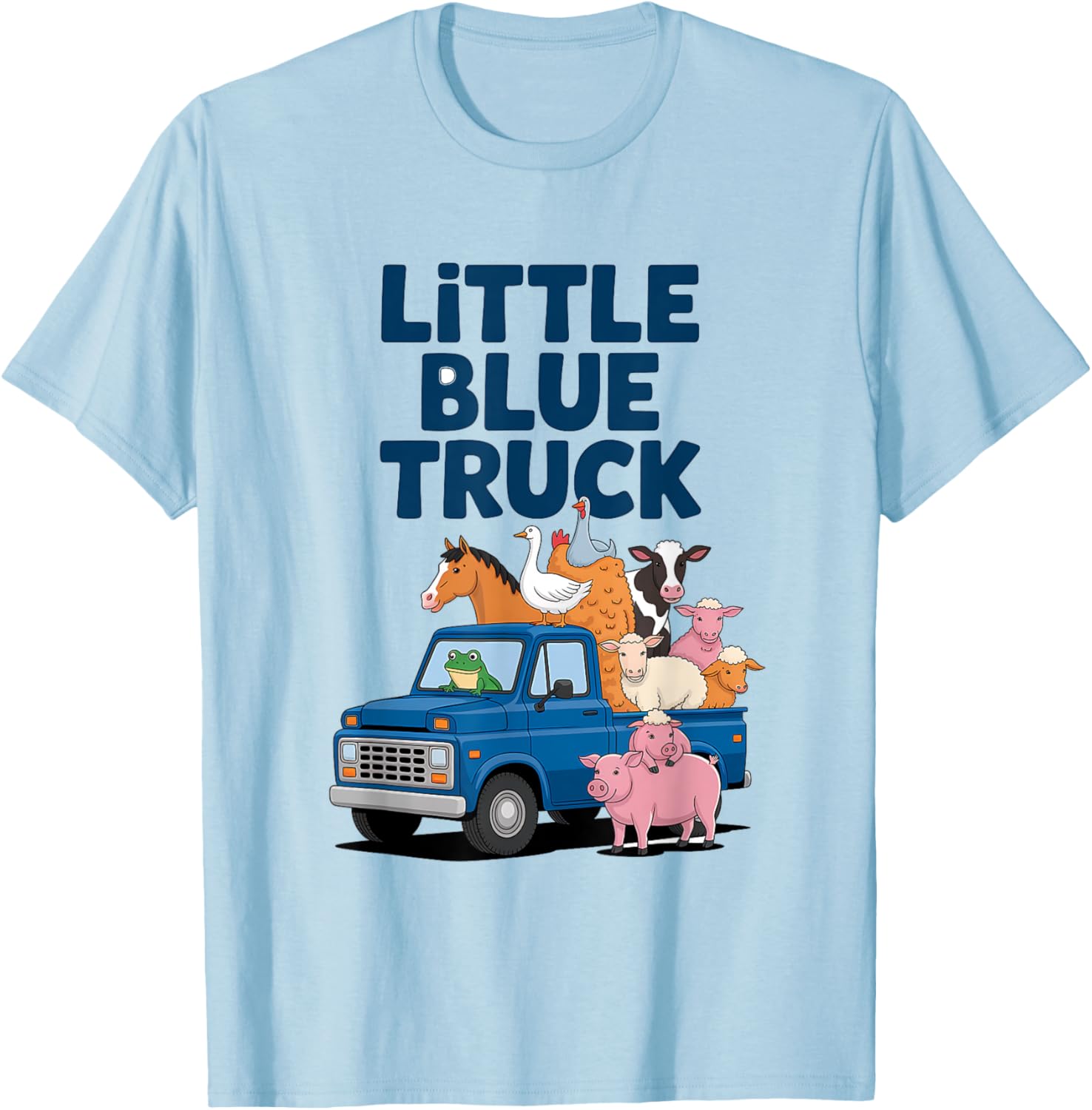 Little Blue Truck Shirt Toddler Animals Little Blue Truck T-Shirt - T-Shirt | Light Blue