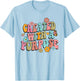 Retro Boho Created With a Purpose Religious Bible Christian T-Shirt - T-Shirt | Light Blue