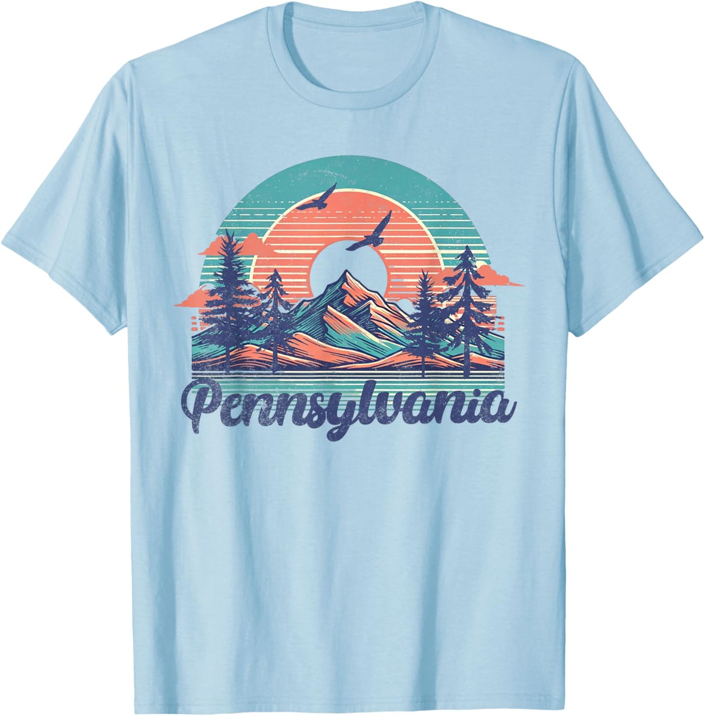 Pennsylvania T-Shirt - T-Shirt | Light Blue
