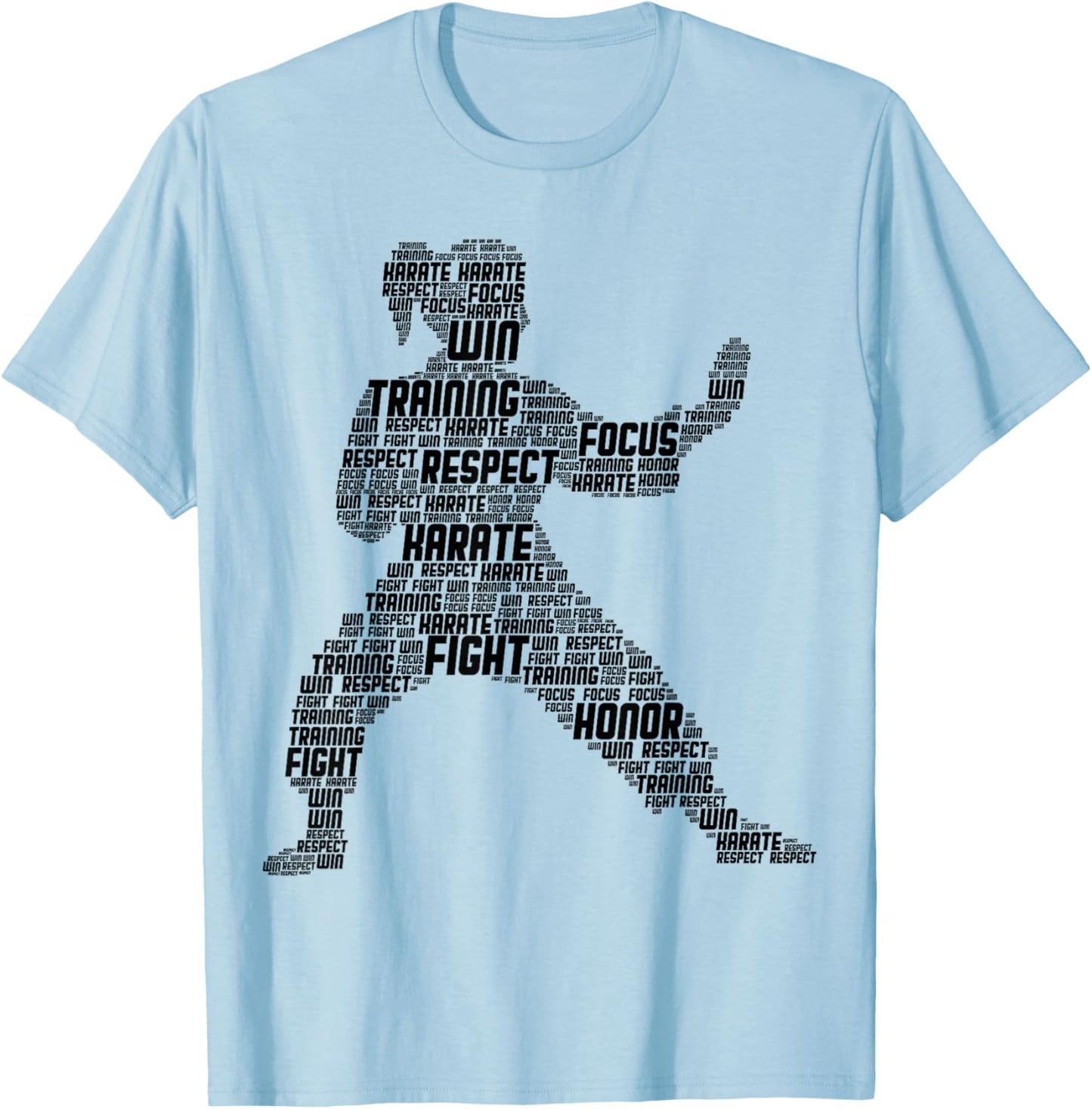 Karate Girls Children T-Shirt - T-Shirt | Light Blue
