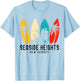 Vintage New Jersey Seaside Heights Surfboarder T-Shirt - T-Shirt | Light Blue