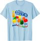 Dots Assorted Gum Drops T-Shirt - T-Shirt | Light Blue