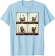 Raccoon DJ On Decks Trash Animal Music Funny Party Raccoon T-Shirt - T-Shirt | Light Blue