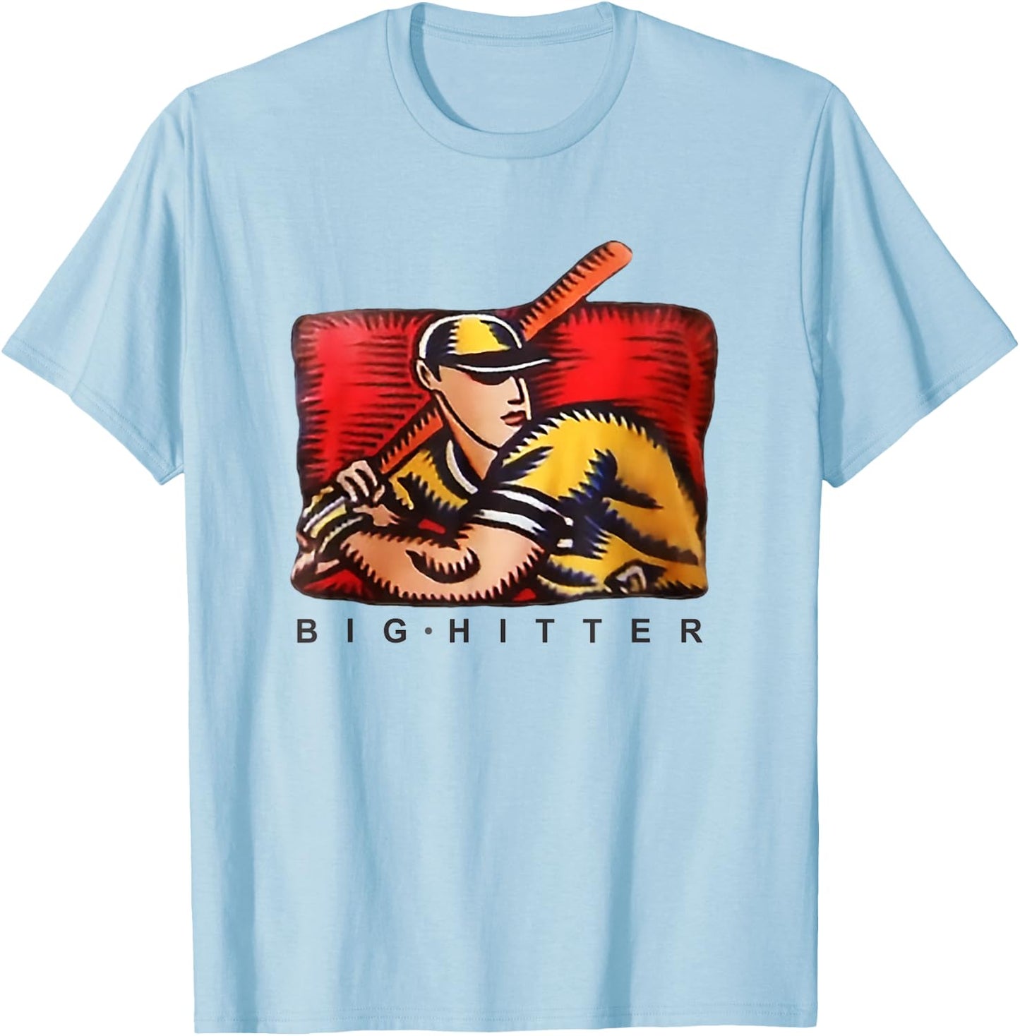 Big Hitter T-Shirt - T-Shirt | Light Blue