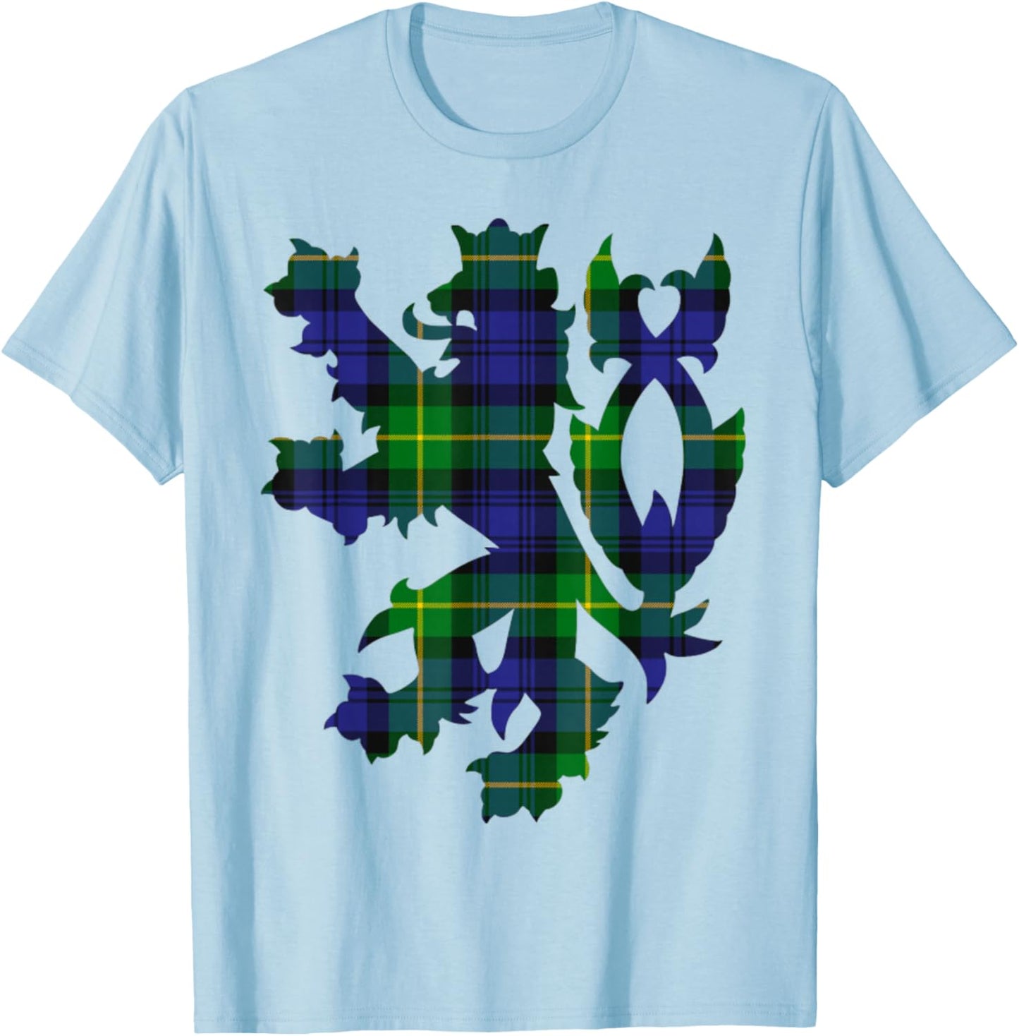 Clan Gordon Tartan Scottish Family Name Scotland Pride T-Shirt - T-Shirt | Light Blue