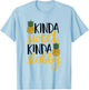 Pineapple Fruit - KINDA sweet KINDA Stabby T-Shirt - T-Shirt | Light Blue