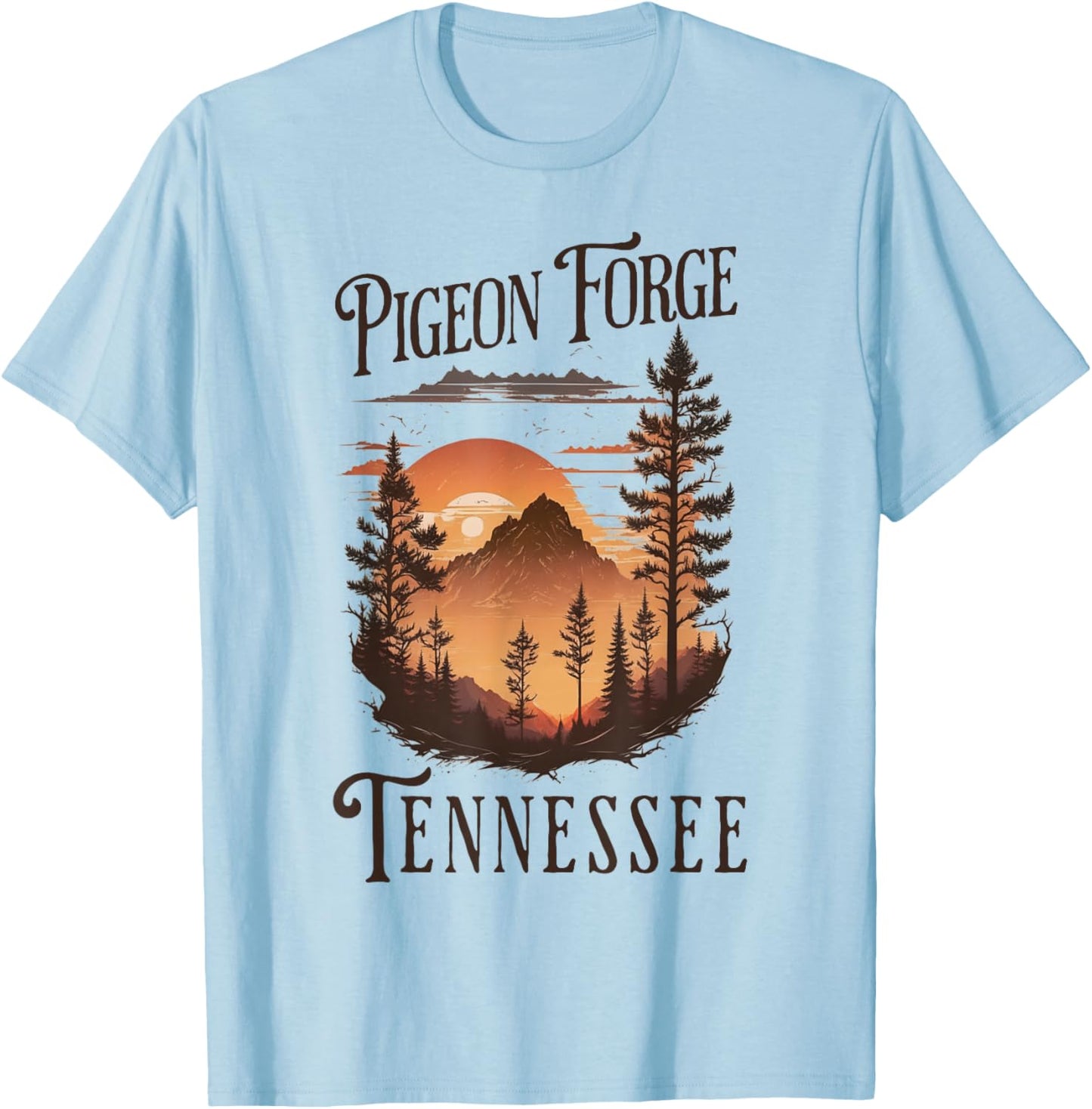 Pigeon Forge T-Shirt - T-Shirt | Light Blue
