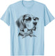 Treeing Walker Coonhound Dad Dog Sunglasses Design T-Shirt - T-Shirt | Light Blue
